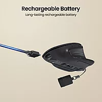 Portronics Toad Mino: A sleek, compact Bluetooth mouse featuring dual mode connectivity for seamless switching between devices. Perfect for on-the-go productivity and effortless navigation.