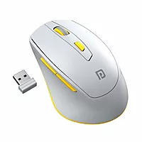 Portronics Toad 32 Wireless Mouse – 6 Buttons | 2.4GHz Connectivity | 10m Working Range | Adjustable Optical DPI | Ergonomic Design | Auto Power Saving | Laptop & PC Compatible | Grey