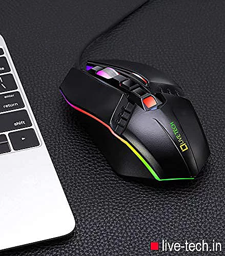 Live Tech Evon+ Combo! Featuring a vibrant RGB keyboard and precision mouse, this set enhances your setup with style and performance for an immersive experience.