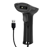 Lapcare LLBS‑031 Wired 2D CMOS Barcode Scanner – USB-HID/COM, QR & 1D Code Support, Rugged Design, 1 Year Warranty