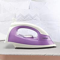 Borosil Dry Press 1000-Watt Iron, Purple
