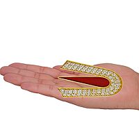 Gold Plated Vishnu Nama/Balaji Nama