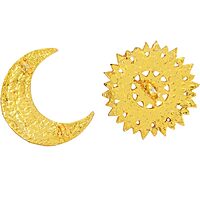 uriya Pirai chandra Pirai Decorative Items for God and Goddess Pooja Mandir Temple Decoration head crown decor deity