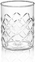 Borosil Vision Crown Glass Set of 6 (350 ml Each), Microwave Safe Glasses, Flame Proof Glasses