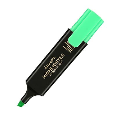 Luxor Super Fluorescent Highlighter Green