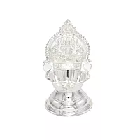 Sterling Silver Kamakshi Diya β Pooja Lamp