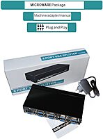 VGA Splitter 8 Port | 150MHz | PC to 8 Monitor