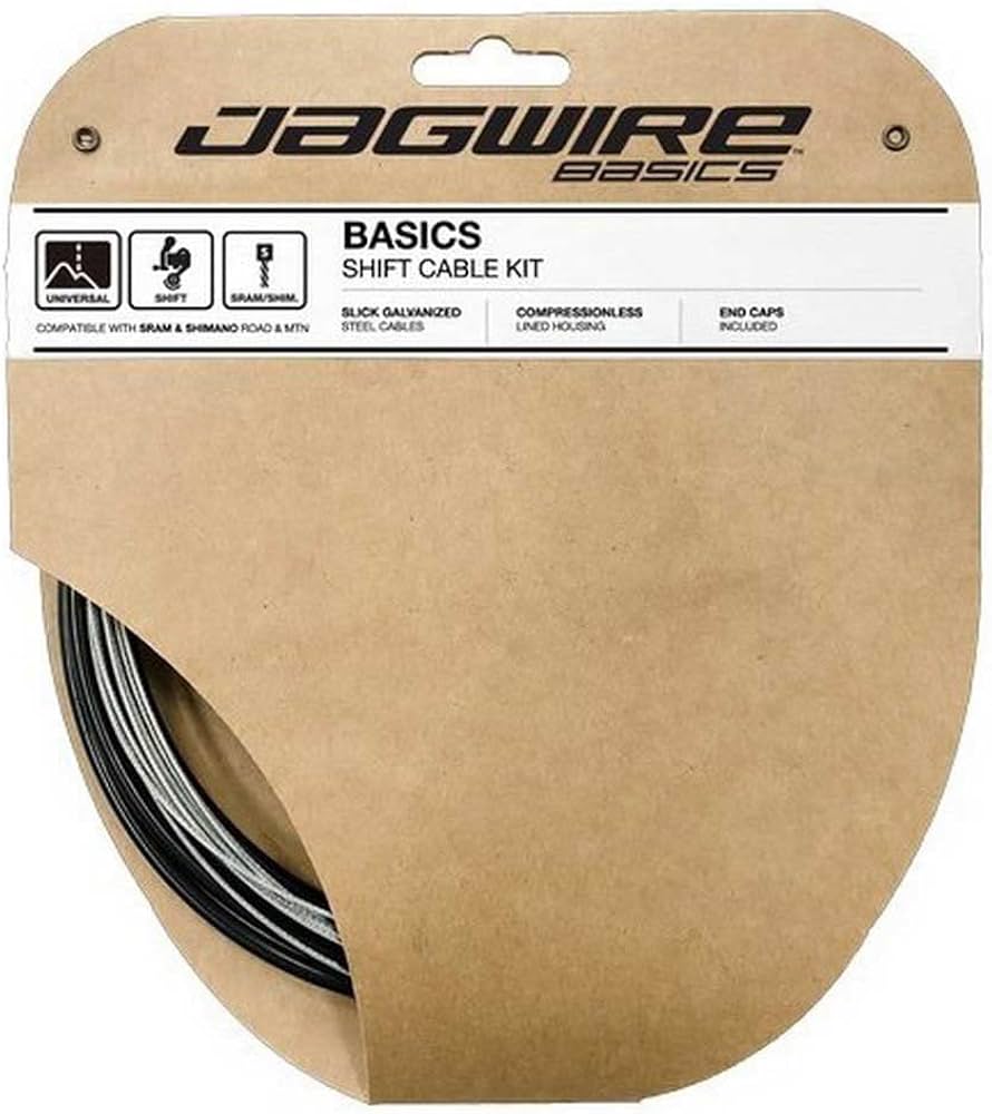 jagwire shift kit basics black 0.4mm/2000mm/2300mm SRAM, shimano road and MTB