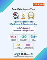 Quick Heal Antivirus Pro 1 Device 3 Years AI Security for Windows PC