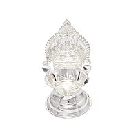 Sterling Silver Kamakshi Diya – Pooja Lamp