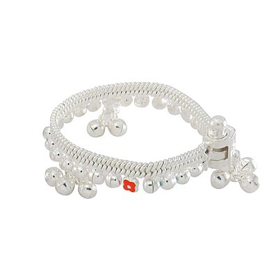 silver Blow and Silver Baby Anklet/Payal set silver Blow and Silver Baby Anklet/Payal set