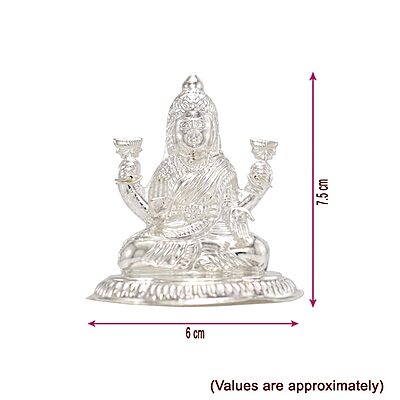 Silver Lakshmi Idol/Silai