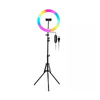 DigiTek DRL-14C RGB Ring Light with Stand