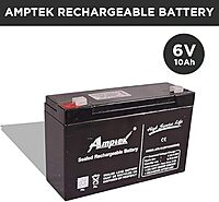 Amptek Sealed Recha battery 6V 10Ah/20H