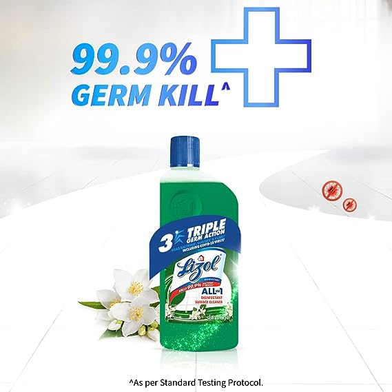 Lizol Disinfectant Surface & Floor Cleaner Liquid,l - 500ml |