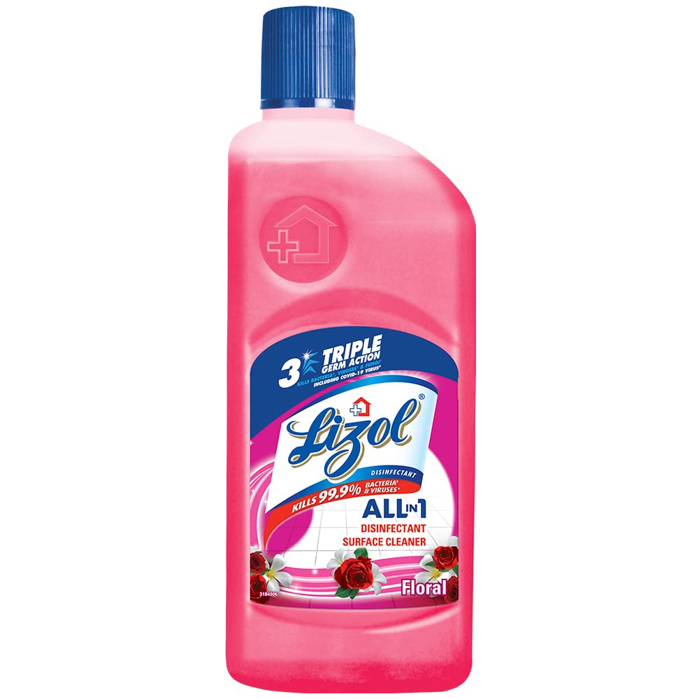 Lizol Disinfectant Surface & Floor Cleaner Liquid,l - 500ml |