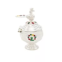 Decorative Peacock Kumkum chimizh