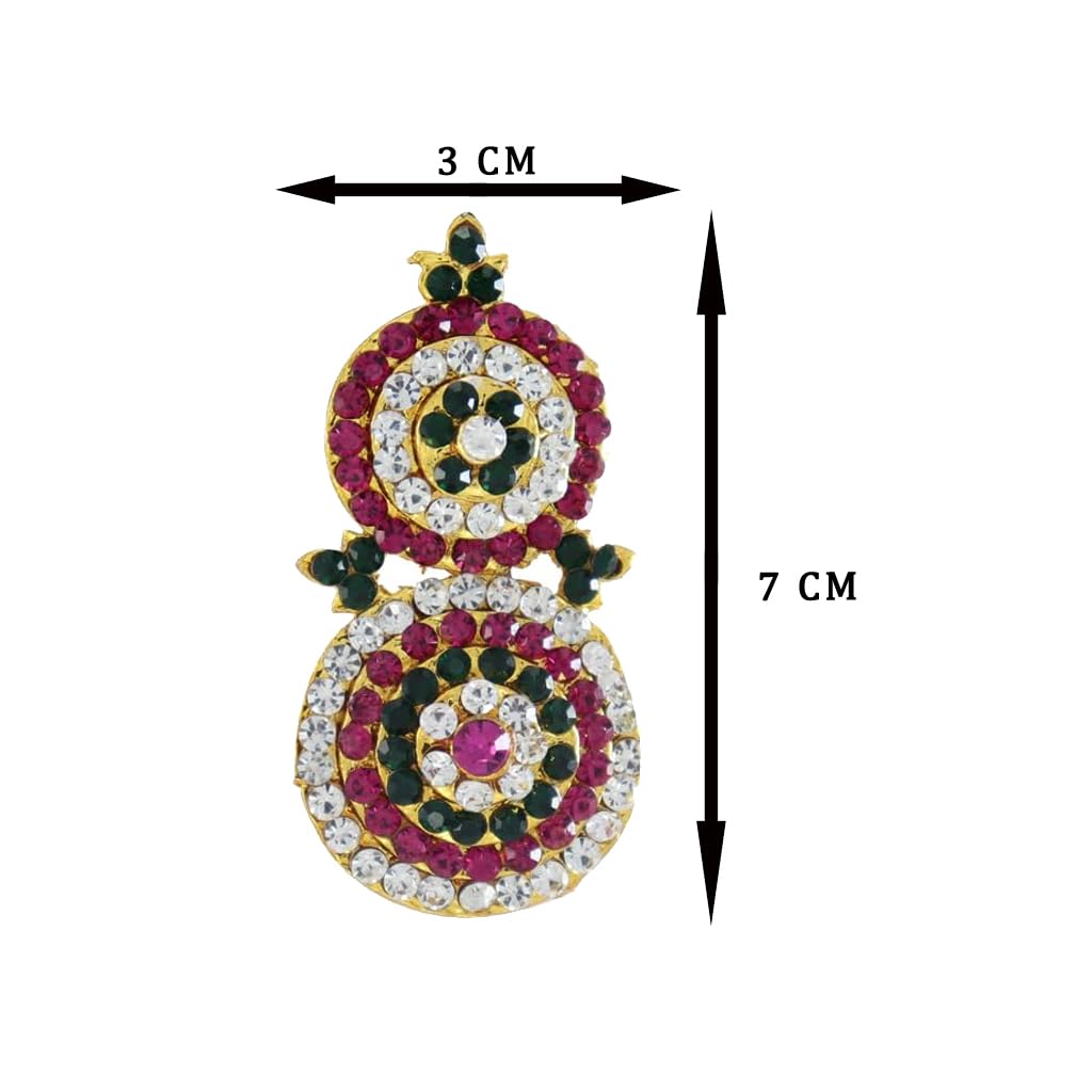 God Ornament Multi Stone Ear