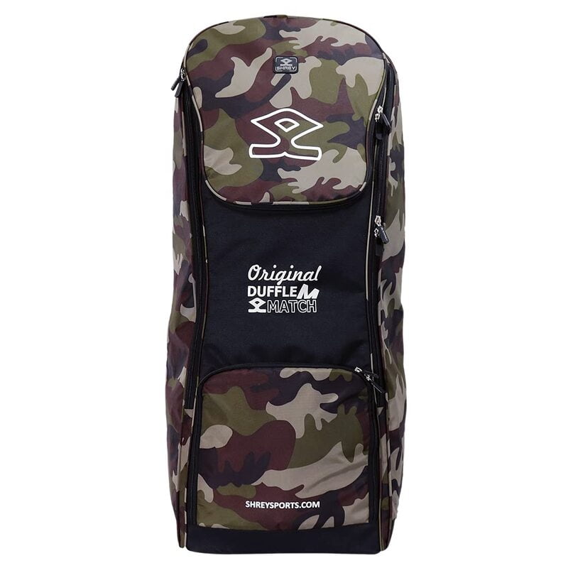 Cricket Kit Bag SHREY Match Duffle Bag CAMO Cricket Kit Bag SHREY Match Duffle Bag CAMO