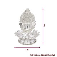 Silver Lotus Kamatchi Diya 19grams