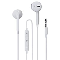 Zebronics Zeb-Buds 30 3.5Mm Stereo Wired In Ear Earphones With Mic For Calling, Volume Control, Multifunction Button, 14Mm Drivers, Stylish Eartip,1.2 Meter Durable Cable And Lightweight Design