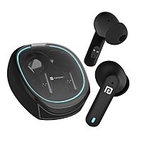 Portronics Twins S11 – Gaming TWS Earbuds, featuring Environmental Noise Cancellation (ENC), immersive sound, low latency, and a sleek blue design for an enhanced gaming experience.