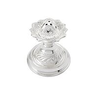 Silver Agarbatti Stand Lotus Design Incense Sticks Holder