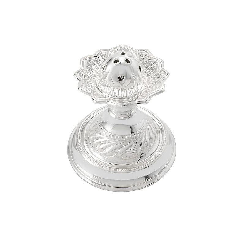Silver Agarbatti Stand Lotus Design Incense Sticks Holder