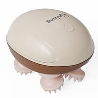 Lifelong Rechargeable Electric Head & Scalp Kneading Massager, 4 Speed Modes, Handheld Portable Head Massager for Hair Growth