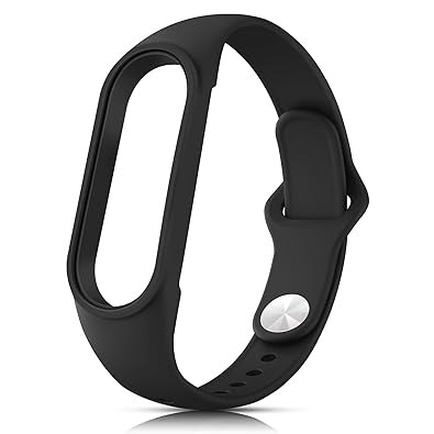 Mi Smart Band 5/6 Strap – Original Silicone Replacement Wristband for Mi Band 5 & 6, Adjustable, Durable, Comfortable Fit (Device Not Included)