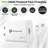 Ultraprolink UM1135 Boost 66Vi 66W Charger with Cable