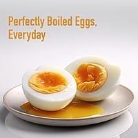 KENT Super Egg Boiler | 3 Boiling Modes | Stainless Steel Body and Heating Plate | 6 Eggs at a Time | Automatic Turn-Off | Silver