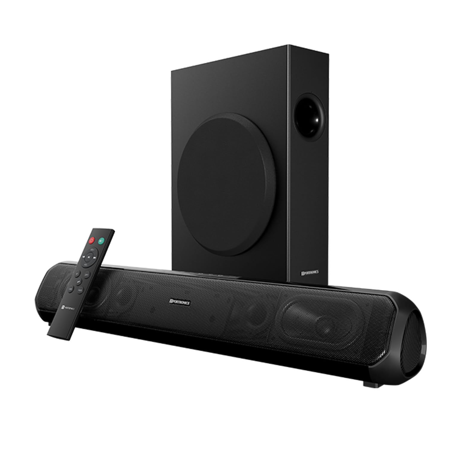 Portronics Pure Sound Pro X 80W Soundbar – Bluetooth 5.3, Customizable EQ | Rich Sound for Movies, Music & Gaming | Perfect for Home Entertainment