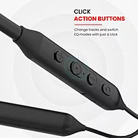Portronics Harmonics Z5 Bluetooth In-Ear Headset – Dual EQ Mode, Type-C | 33Hrs Play | Black