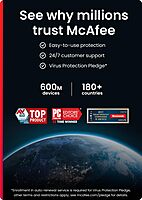 McAfee Antivirus 2024 1 Device 3 Year Internet Security Software