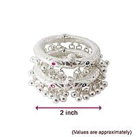 Silver Anklets for Baby / 2 to 7 months old baby