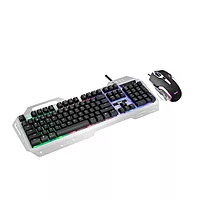 HAMMOK-SPARTAN RGB Gaming Keyboard Blue/Yellow features customizable RGB lighting, responsive keys, and a durable design for gamers. Enjoy a vibrant gaming experience with this stylish keyboard!