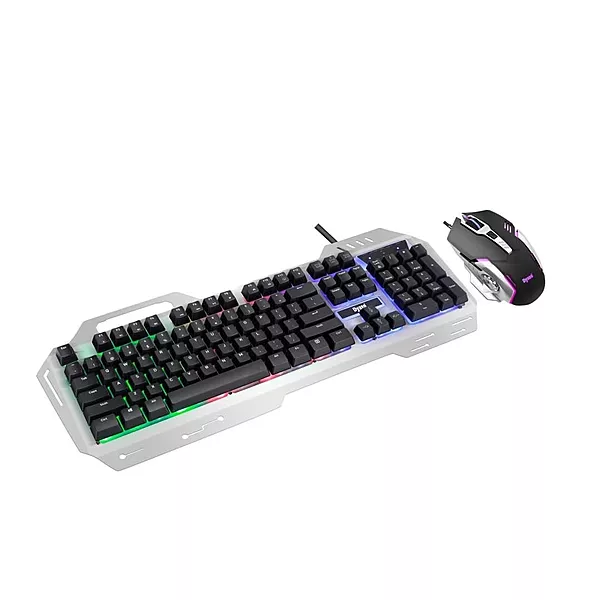 HAMMOK-SPARTAN RGB Gaming Keyboard Blue/Yellow features customizable RGB lighting, responsive keys, and a durable design for gamers. Enjoy a vibrant gaming experience with this stylish keyboard!