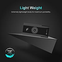 Portronics Power 10 10000 mAh 22.5 W PD Fast Charging  15W Li-Polymer Premium Edition Wireless Power Bank