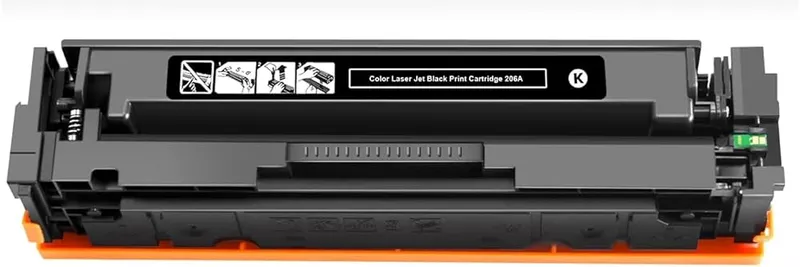 HP 206A Black Toner Cartridge – LaserJet Cartridge for HP Printers