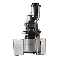 Borosil Health Pro Cold Press Slow Juicer, Portable Slow Juicer, Compact Design, For Fresh Fruits & Vegetables, 200 W
