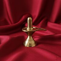 Brass Lord Shiva Ling Statue for Puja & Home Decor