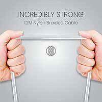 Portronics Konnect Link CL – 27W Type-C to Lightning Cable, 1M, fast charging, durable design, compatible with iPhone and iPad, high-speed data transfer, perfect for everyday use.