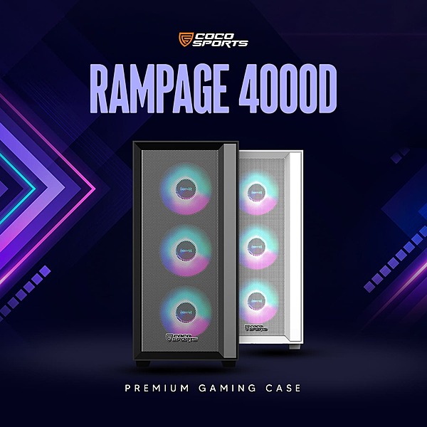 Coconut Rampage 4000D E-ATX Gaming Cabinet