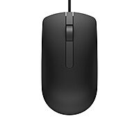 Dell MS116 Wired Optical Mouse, 1000DPI, LED Tracking, Scrolling Wheel, Plug and Play Dell MS116 Wired Optical Mouse, 1000DPI, LED Tracking, Scrolling Wheel, Plug and Play