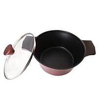 Wonderchef Sienna Aluminium Casserole Set, 3-Pieces