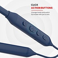 Portronics Harmonics Z5 Bluetooth In-Ear Headset -Dual EQ Mode, Type-C | 33Hrs Play | Blue