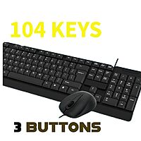 Wired Keyboard & Mouse Set – Tropical Breeze K30 + M30 Combo. Enjoy seamless connectivity and vibrant design for a refreshing workspace experience. Perfect for home or office use!