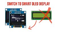 0.96 Inch I2C/IIC 4pin OLED Display Module BLUE with Green mark module