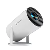 Portronics Beem 440 Smart Projector – 720p HD, White, Compact & Portable | Bright Display, Wireless Connectivity | Ideal for Home Entertainment & Presentations